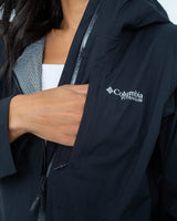 The Columbia Womens Omnitech Amplidry II Shell Jacket in Black