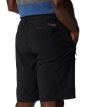 The Columbia Mens Triple Canyon II Walkshorts in Black