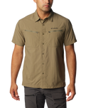 The Columbia Mens Mountaindale Outdoor Shirt in Stone Green