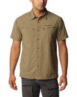 The Columbia Mens Mountaindale Outdoor Shirt in Stone Green