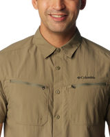 The Columbia Mens Mountaindale Outdoor Shirt in Stone Green