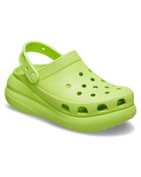 The Crocs Womens Classic Crush Clogs in Limeade