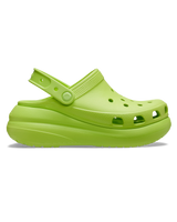 The Crocs Womens Classic Crush Clogs in Limeade