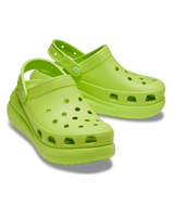 The Crocs Womens Classic Crush Clogs in Limeade