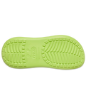 The Crocs Womens Classic Crush Clogs in Limeade