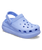 The Crocs Womens Classic Crush Clogs in Moon Jelly