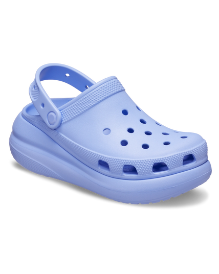 The Crocs Womens Classic Crush Clogs in Moon Jelly