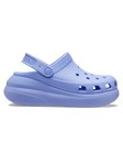 The Crocs Womens Classic Crush Clogs in Moon Jelly