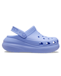 The Crocs Womens Classic Crush Clogs in Moon Jelly