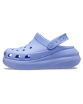 The Crocs Womens Classic Crush Clogs in Moon Jelly