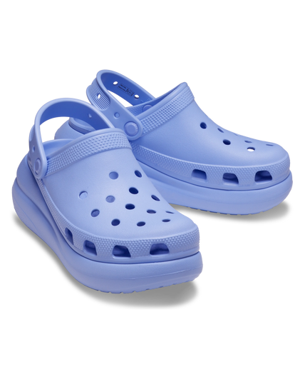 The Crocs Womens Classic Crush Clogs in Moon Jelly