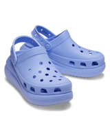 The Crocs Womens Classic Crush Clogs in Moon Jelly