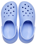 The Crocs Womens Classic Crush Clogs in Moon Jelly