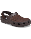 The Crocs Mens Yukon Vista II Clog in Espresso & Mushroom