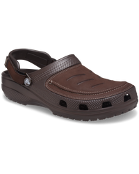 The Crocs Mens Yukon Vista II Clog in Espresso & Mushroom