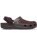 The Crocs Mens Yukon Vista II Clog in Espresso & Mushroom