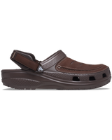 The Crocs Mens Yukon Vista II Clog in Espresso & Mushroom