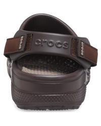 The Crocs Mens Yukon Vista II Clog in Espresso & Mushroom