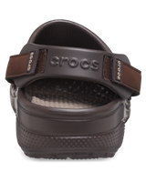 The Crocs Mens Yukon Vista II Clog in Espresso & Mushroom