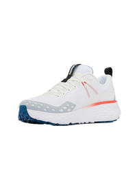 The Columbia Mens Konos TRS Shoes in White & Poppy Red