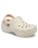 The Crocs Womens Classic Platform Lined Clogs in Bone