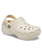 The Crocs Womens Classic Platform Lined Clogs in Bone