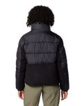 The Columbia Womens Leadbetter Point II Sherpa Hybrid Jacket in Black