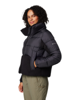 The Columbia Womens Leadbetter Point II Sherpa Hybrid Jacket in Black