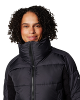 The Columbia Womens Leadbetter Point II Sherpa Hybrid Jacket in Black