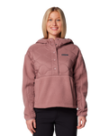 The Columbia Womens Cloud Point Hooded Fleece Jacket in Fig