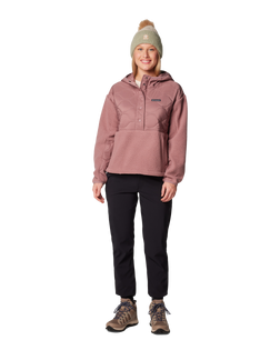 The Columbia Womens Cloud Point Hooded Fleece Jacket in Fig