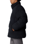 The Columbia Mens Puffect II Sherpa Fleece Jacket in Black