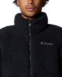 The Columbia Mens Puffect II Sherpa Fleece Jacket in Black