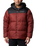 The Columbia Mens Puffect II Hooded Jacket in Spice & Black