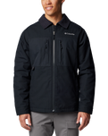 The Columbia Mens Loma Vista Fusion Jacket in Black & Black Ripstop