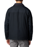 The Columbia Mens Loma Vista Fusion Jacket in Black & Black Ripstop