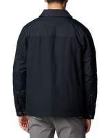 The Columbia Mens Loma Vista Fusion Jacket in Black & Black Ripstop