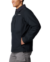 The Columbia Mens Loma Vista Fusion Jacket in Black & Black Ripstop