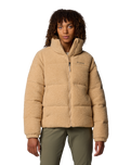 The Columbia Womens Puffect Sherpa Fleece Jacket in Canoe