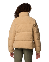 The Columbia Womens Puffect Sherpa Fleece Jacket in Canoe