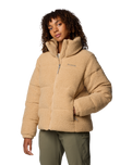 The Columbia Womens Puffect Sherpa Fleece Jacket in Canoe