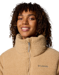 The Columbia Womens Puffect Sherpa Fleece Jacket in Canoe