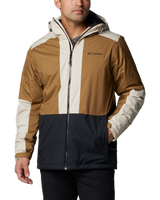 The Columbia Mens Point Park II Insulated Jacket in Dark Stone, Delta & Black