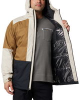 The Columbia Mens Point Park II Insulated Jacket in Dark Stone, Delta & Black