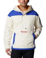 The Columbia Mens Challenger II Insulated Jacket in Chalk & Clematis Blue