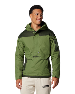 The Columbia Mens Challenger II Insulated Jacket in Canteen & Greenscape