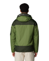 The Columbia Mens Challenger II Insulated Jacket in Canteen & Greenscape