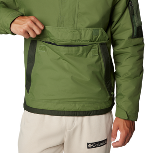 The Columbia Mens Challenger II Insulated Jacket in Canteen & Greenscape