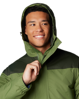 The Columbia Mens Challenger II Insulated Jacket in Canteen & Greenscape