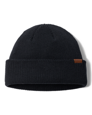 The Columbia Mens Portside Fisherman Beanie in Black